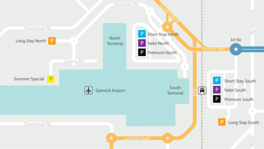 Terminals at Gatwick